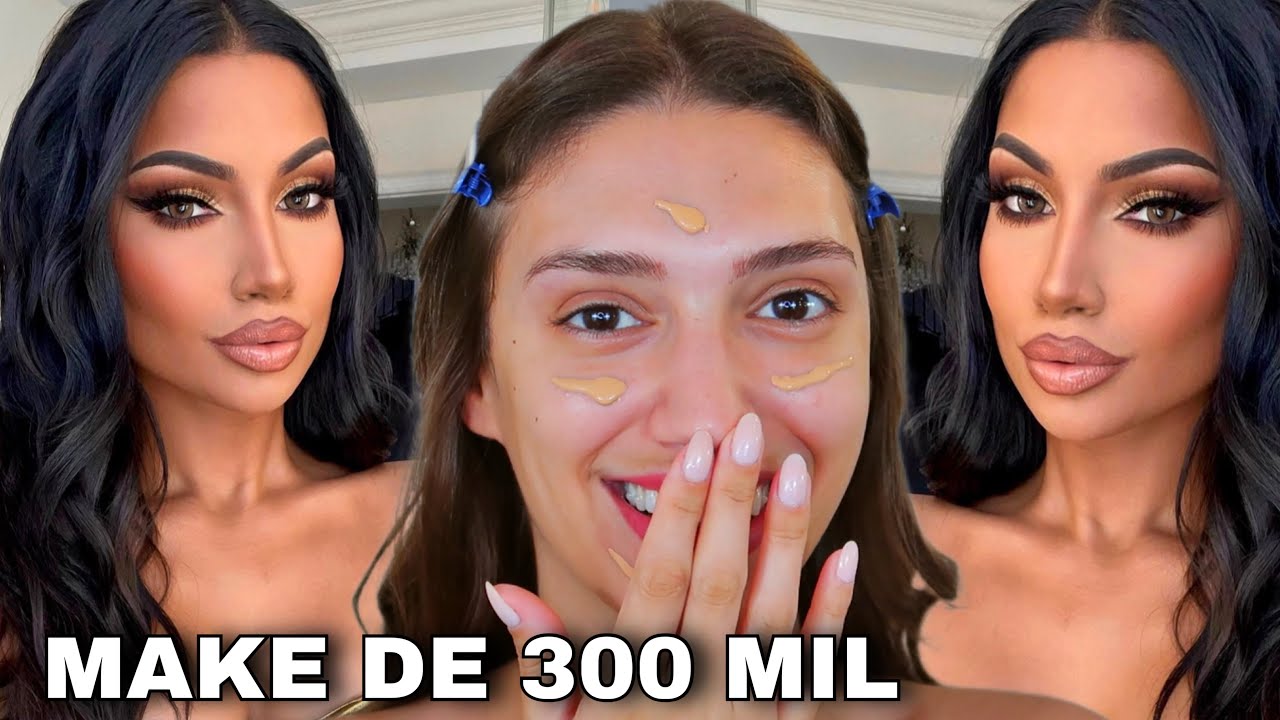 MAKE DE 300 MIL 😱 VOCÊS PRECISAM APRENDER ESSA MAKE | MAQUIAGEM PROFISSIONAL *TUTORIAL COMPLETO*
