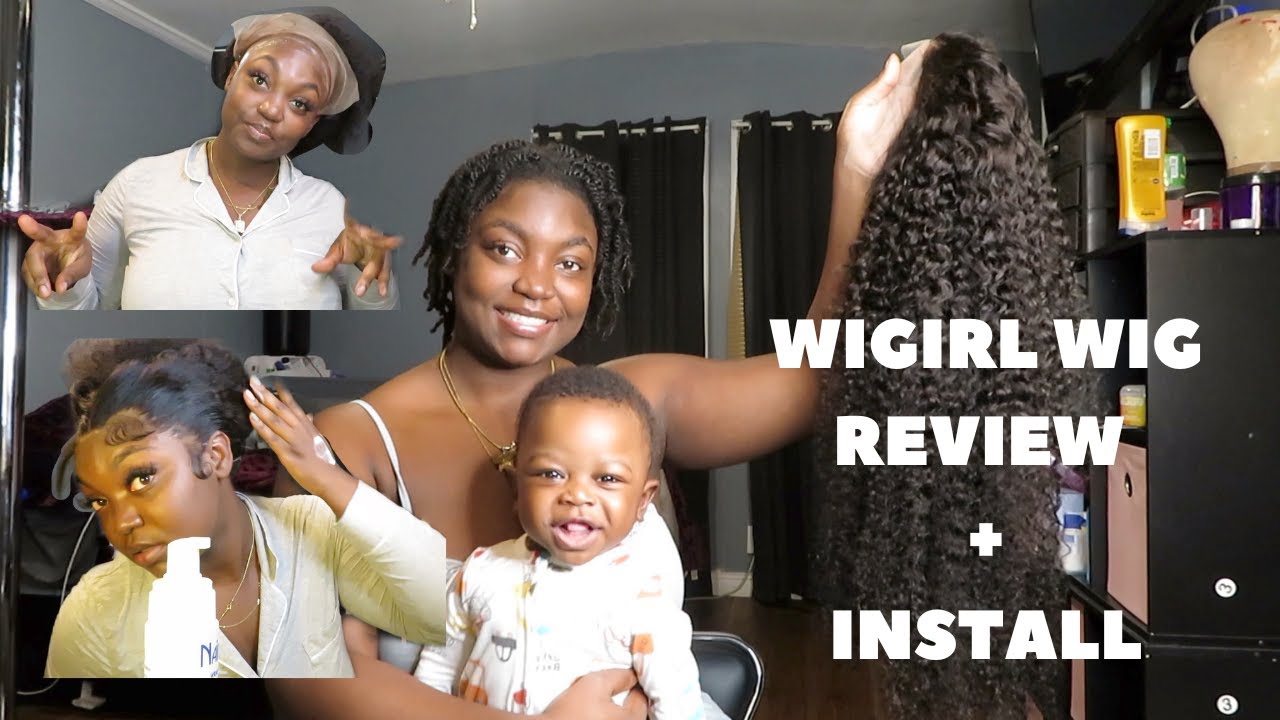 WIGIRL 30' LOOSE DEEPWAVE 13X6 HD FRONTAL WIG REVIEW 250% DENSITY | WATCH ME INSTALL THIS WIG!