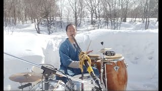 Hoshiyoga And Live Music Yusuke Hoshi Hokkaido Japan 星ヨガ & ライブミュージック 実際の稽古内容と生演奏の実演 星祐介 黒松内 北海道