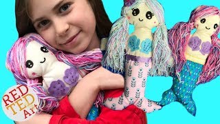 DIY Mermaid Rag Doll Sewing Tutorial - How to Sew a Doll with Kids