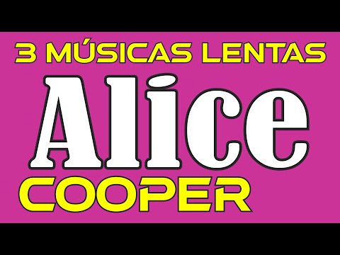 3 Músicas Lentas do Alice Cooper (Tri Flash - Anos 70)