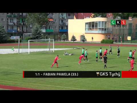 34. kolejka: Czarni Żagań - GKS Tychy 1:1. Pawela 1:1