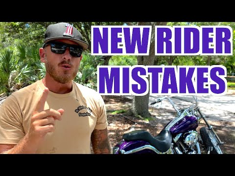Top 8 Mistakes BEGINNER Harley Riders Make!!
