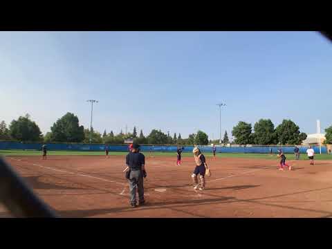 Lady Wolfpack 18u Gold-Alkire vs All American Mizuno Merritt 18u