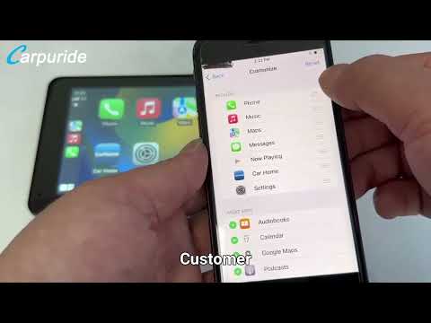 Carplay add and delete APP