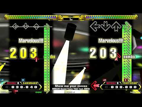 【DDR A3】Show me your moves(DIFFICULT)