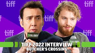 Nicolas Cage and Butcher's Crossing's Cast and Director on the Cruelty of Hunting | TIFF 2022