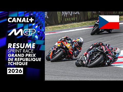Le résumé de la course sprint du Grand Prix de République tchèque 2026 - MotoGP