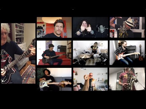 Hammer to Fall (with Brian May) - MISS AMERICA, HAMKA & FRIENDS #JamWithBri