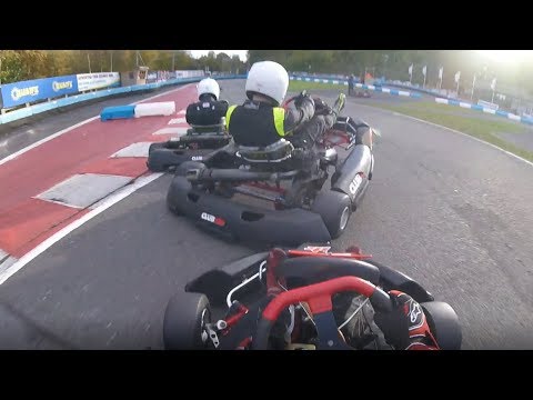 Liam Cochrane's Wheelie In a CLUB100 Kart!