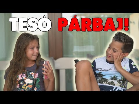 A NAGY TESÓ PÁRBAJ! VAJON KI NYERT?