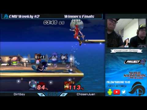 CMU Weekly #2 Winners Finals - Dirtboy (Squirtle) vs. TheChosenJuan (Roy)