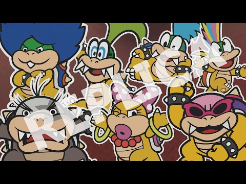 Using Replicas Against The Koopalings - Paper Mario: Color Splash