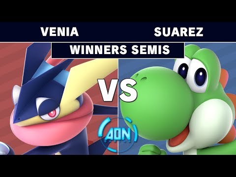 AON Ultimate 47 - DA | Venia (Greninja) Vs Suarez (Yoshi) Winners Semifinals - Smash Ultimate