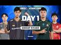 LIVE MSC AT EWC Group Stage Day 1