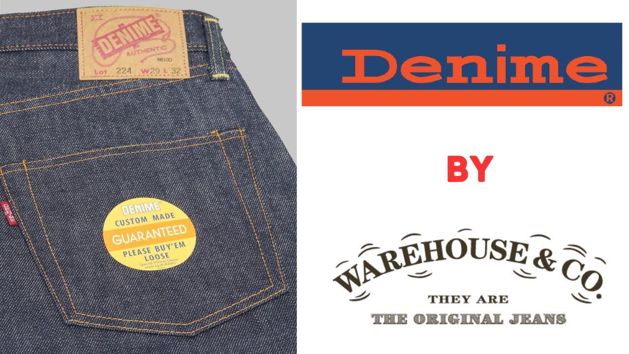 Selvedge Raw Denim Jeans  DENIME Lot 224  a Homage to Levi`s 501 1966. Review and Shrinking Test