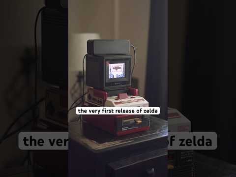 zelda on the famicom disk system #zelda #shorts