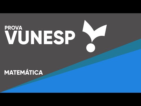 VUNESP TEST 2020 - MATHEMATICS (Intermediate Level)