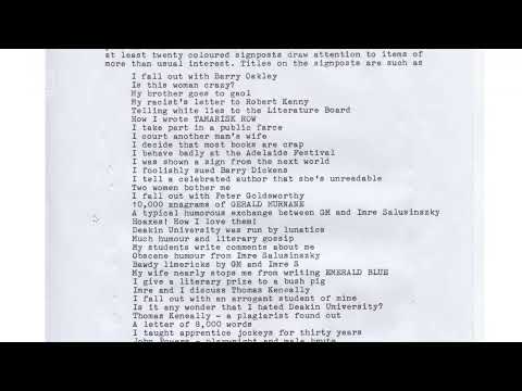 ‘Meaning, for me, is connection’: Merve Emre and Joseph Steinberg on Gerald Murnane