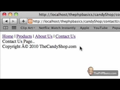 Tutorial 8 Php Include Part 22