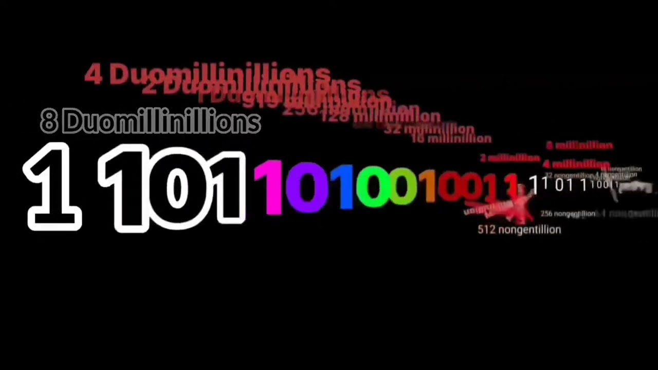 Binary numbers extrended ^25 took me 4 hour