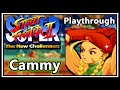 Super Street Fighter II The New Challengers SNES Playthrough Cammy