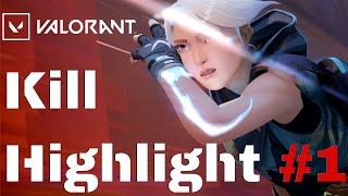 【Vaorant】Kill highlight　#1