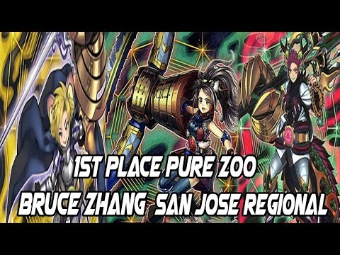 1st Place San Jose Regionals Bruce Zhang Pure Zoo NO TERRORTOP or FUSION SUB COMBO