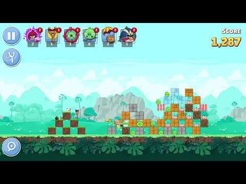 Angry Birds Friends. Level 76 (3 stars). Passage from Sergey Fetisov