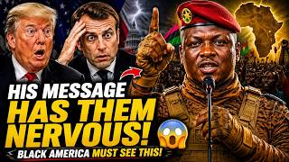 “Ibrahim Traoré's Bold Message to Black Americans Has the West on Alert”