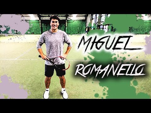 Miguel Romanello - MC Graduation - Tennis Recruiting