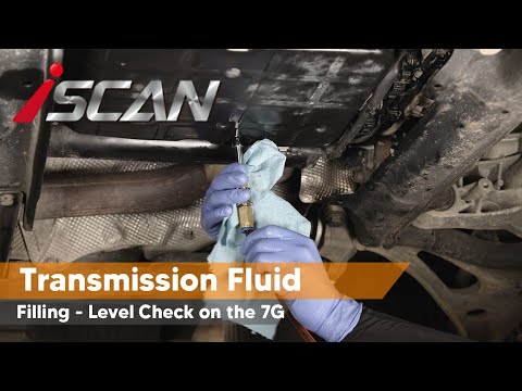 Mercedes Benz 7G Transmission Filling With Fluid, Checking Level - Part 4 of  7G ECU Electrics Plate