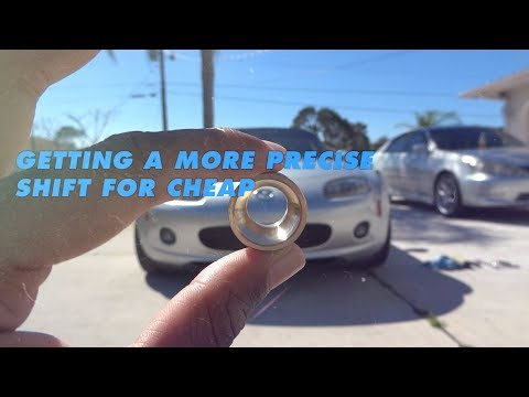 NC Miata | Reducing the Shift Play | Beatrush Brass Shifter Collar Install