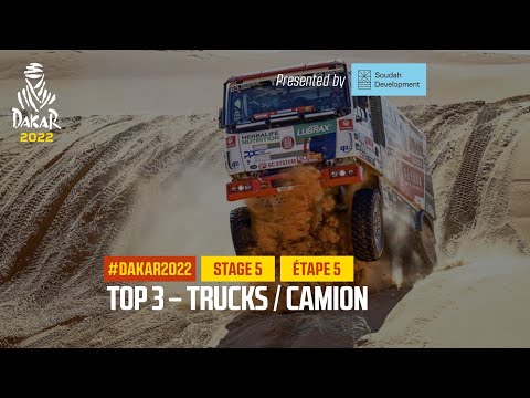 Trucks Top 3 presented by Soudah Development - Stage 5 - #Dakar2022