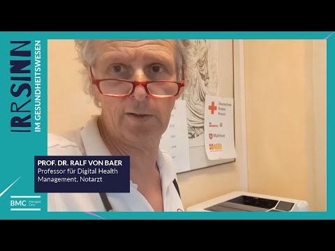 Wir faxen nicht mehr im Notarztdienst. Wir drucken jetzt | Prof. Dr. Ralf von Baer