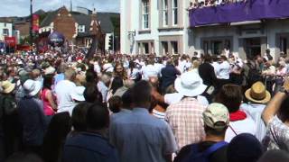 preview picture of video 'Westoe Brass Band at Durham Miners Gala'