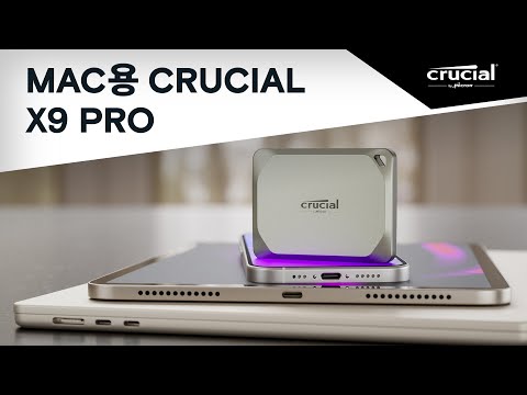 Crucial X9 Pro for Mac 4TB Portable SSD- view 2