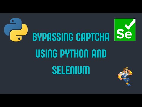 Bypass Recaptcha Captcha with Python and Selenium in 10 minutes.