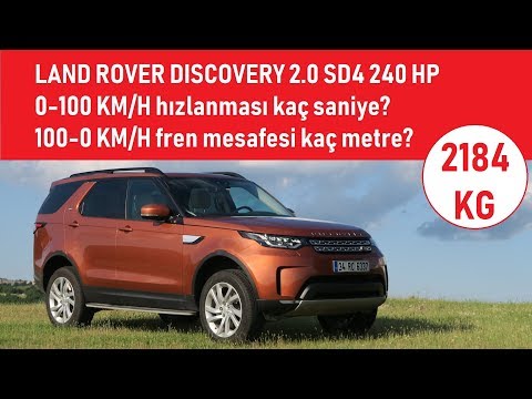 Land Rover Discovery 2.0 Diesel 240 HP hızlanma-fren testi