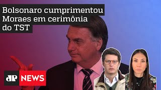 Amanda Klein: “Cumprimento de Bolsonaro e Moraes foi protocolar”