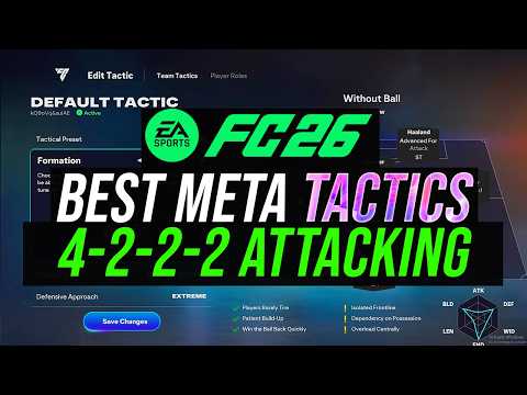 *POST PATCH* BEST META 4222 CUSTOM TACTICS & FORMATION GUIDE - FC 26