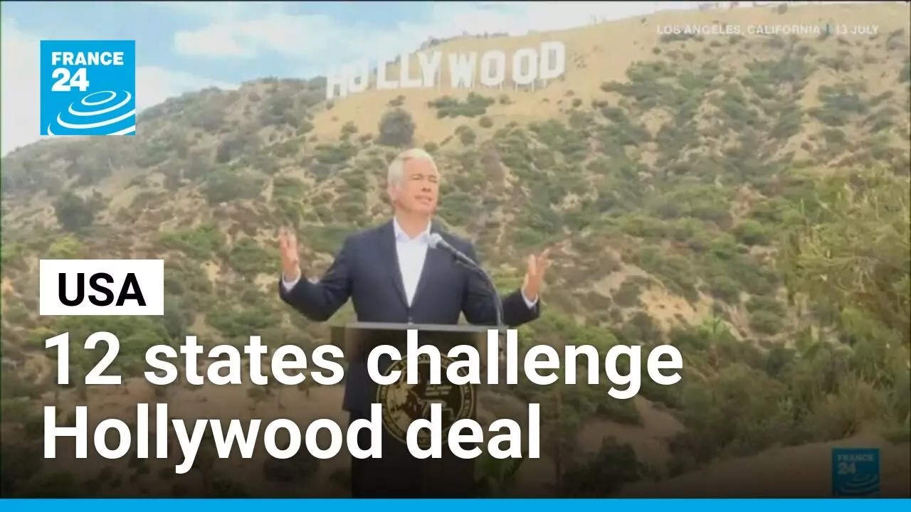 Paramount's Warner takeover challenged by 12 US states • FRANCE 24 English