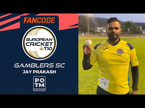 POTM: J.Prakash - LSC vs GAM | Highlights | FanCode ECT10 Portugal | Portugal 2022 | ECT22.038