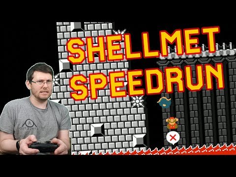 A Shellmet SPEEDRUN | Super Mario Maker