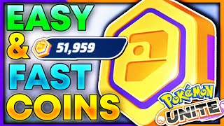 HOW TO GET AEOS COINS FAST & EASY In Pokémon UNITE 2024