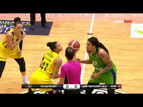 KBSL Özet | Fenerbahçe Safiport 106-44 UMF Yapı İzmit Belediyespor