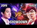 DOPA VS FAKER THE REMATCH! WHO IS THE BETTER MID?