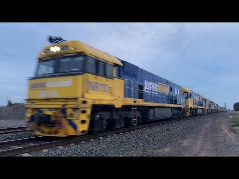 Down Pacific National 7MP5 with NR110 NR107 NR84 NR20 NR11 at Gheringhap heading to Perth 6/1/2024