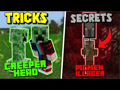 Top 10 Tricks And Secrets in Minecraft Pocket Edition in Hindi