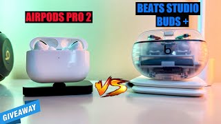 AirPods 2 vs Beats Studio Buds + | Head-to-Head Comparison w/ @JerrySchulze  | Which to Buy?